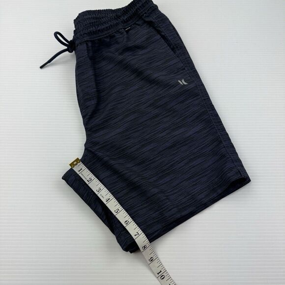 Hurley Mens Shorts Size Medium Striped Drawstring Swim Hybrid Board Shorts Logo - Picture 10 of 10